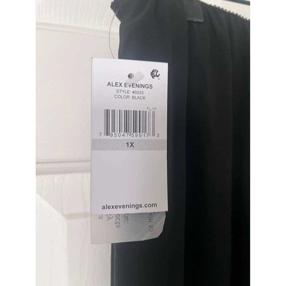 New Women’s Wide Leg Chiffon Dress Pant Size 1X - Picture 6 of 7